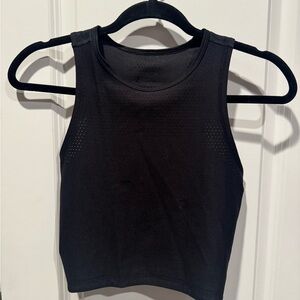 Lululemon Black Women's Crop Top for Running